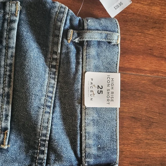 Pacsun  jeans  shorts 25 - Picture 5 of 7